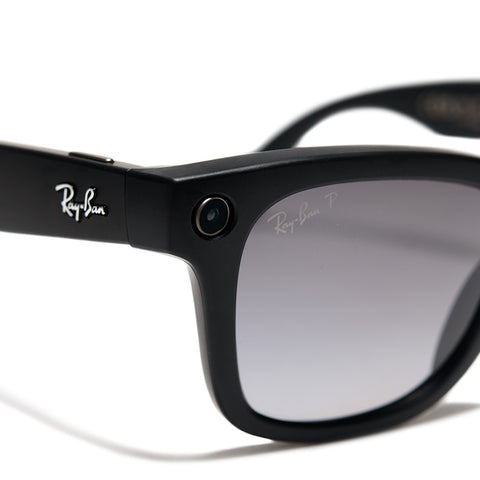 Ray-Ban Meta Wayfarer - Matte Black/Polar Gradient Graphite