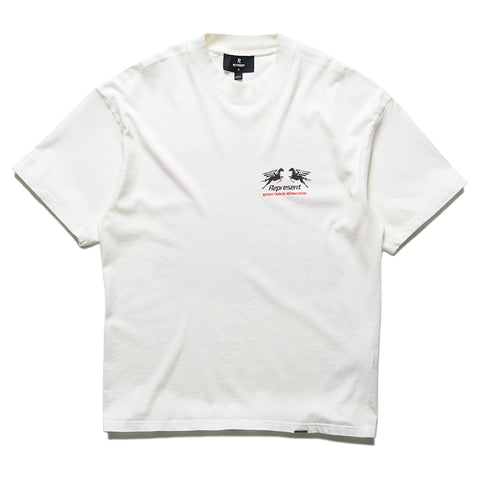 Represent 24 Hour Service Tee - Flat White