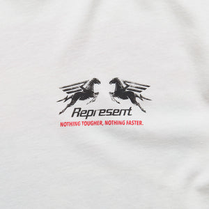 Represent 24 Hour Service Tee - Flat White