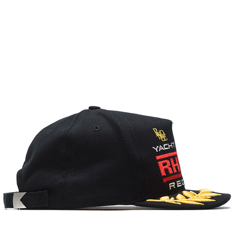 Rhude Regatta Club Strapback - Black/White