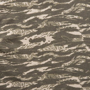 Rhude Tiger Camo Double-Layered Tee - Camo/White