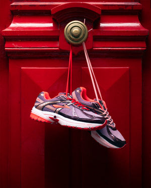 AFEW x Brooks Adrenaline GTS 10 'Today Was A Good Day' - Fig/Bridal Rose