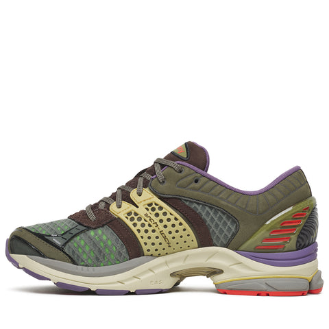 A-Feeling x Saucony Progrid Paramount 'Science Of Wow' - Olive/Dark Grey