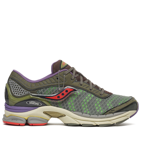 A-Feeling x Saucony Progrid Paramount 'Science Of Wow' - Olive/Dark Grey