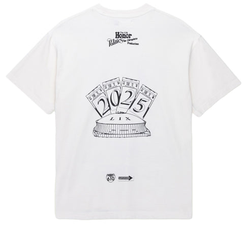 Honor The Gift x Politics Tailgate Tee - Vintage White