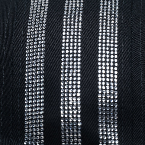 SP5DER x Adidas Rhinestone Strapback - Black