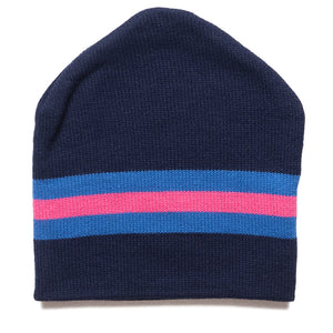 Stussy Stripe Ski Beanie - Navy