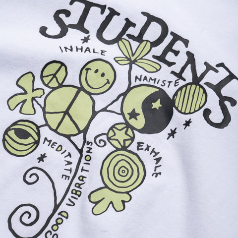 Students Golf Growth Tee - White