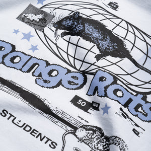 Students Golf Range Rats Tee - White