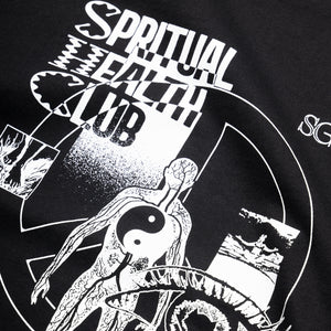 Students Golf Spiritual Health Club Tee - Black