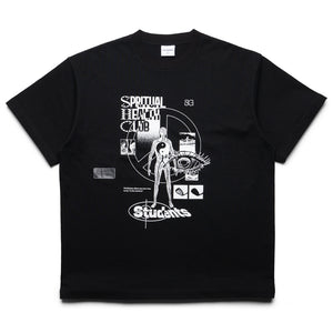 Students Golf Spiritual Health Club Tee - Black