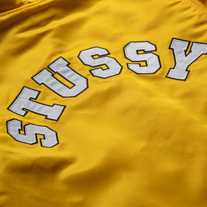 Stussy Hooded Coaches Jacket - Yellow