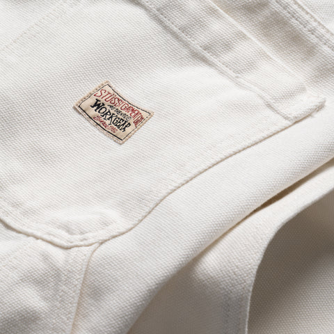 Stussy Work Short Canvas - Bone