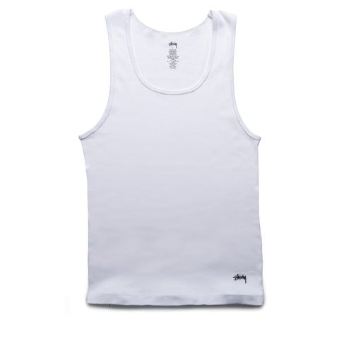 Stussy Tank Undershirt 3-Pack - White