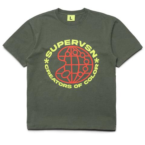 Supervsn Creators Of Color Tee - Moss