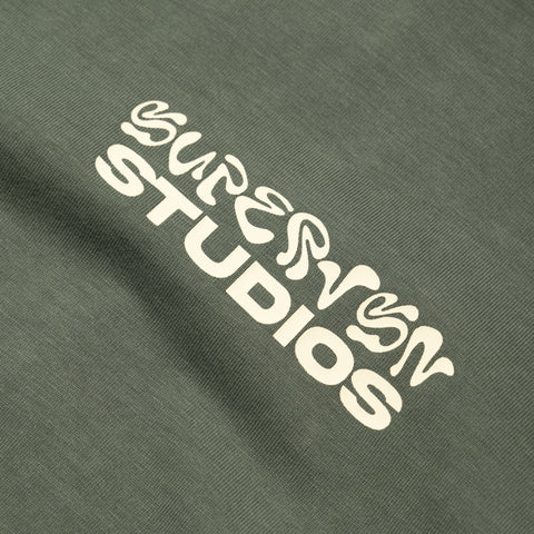 Supervsn Palm Tee - Moss