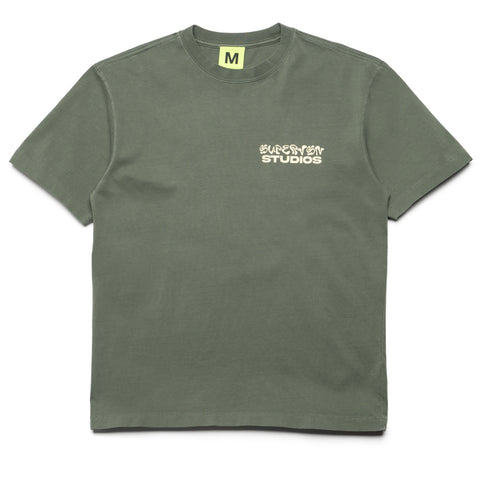 Supervsn Palm Tee - Moss