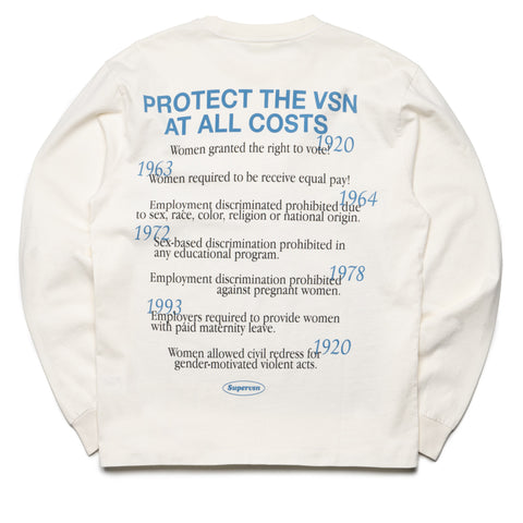 Supervsn Sisters Keeper L/S Tee - Bone