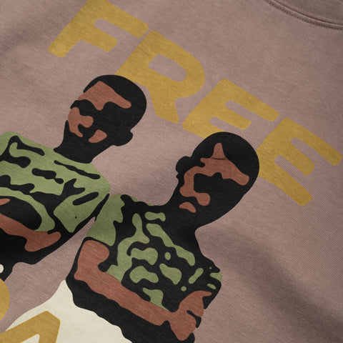 Supervsn Free Da Yute Tee - Aloewood