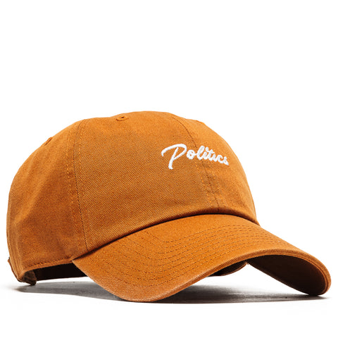 Politics x '47 Flat Script Strapback - Burnt Orange