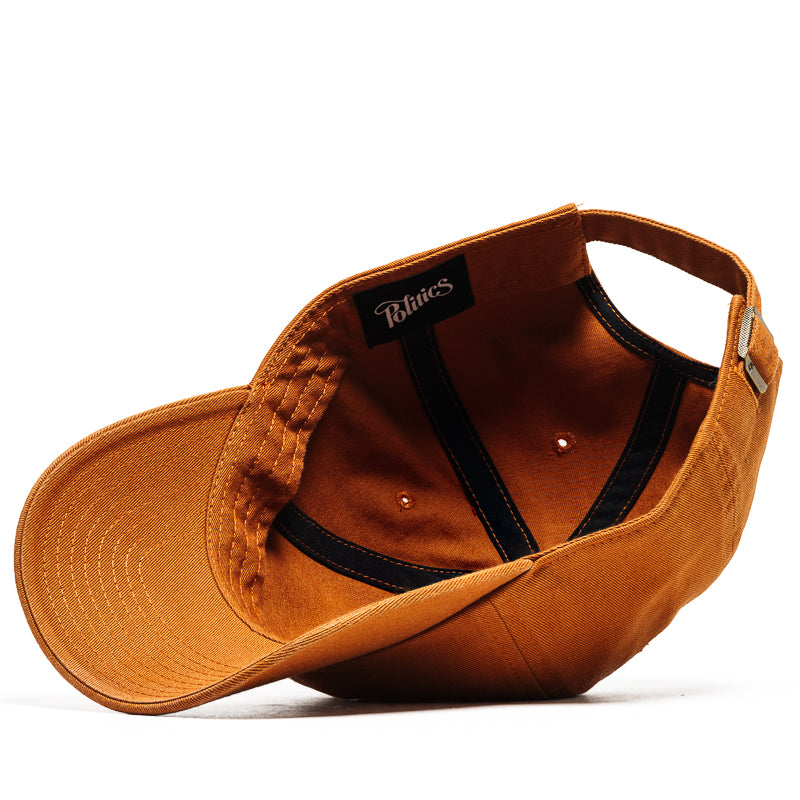 Politics x '47 Flat Script Strapback - Burnt Orange – Sneaker Politics
