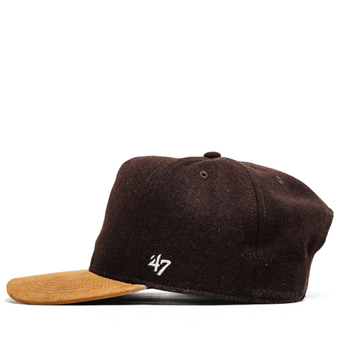 Politics x '47 Hitch Snapback - Brown/Suede
