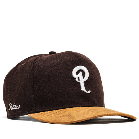 Politics x '47 Hitch Snapback - Brown/Suede