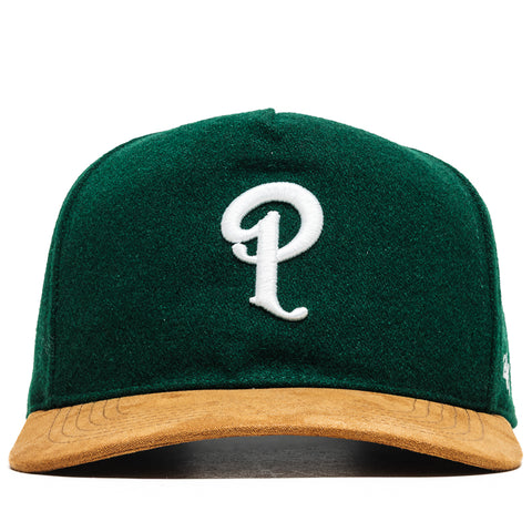 Politics x '47 Hitch Snapback - Green/Suede
