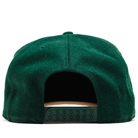 Politics x '47 Hitch Snapback - Green/Suede