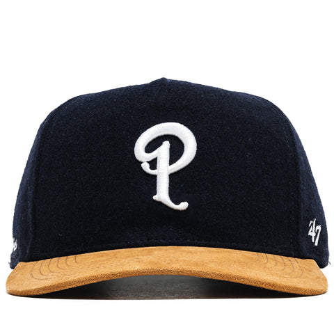 Politics x '47 Hitch Snapback - Navy/Suede