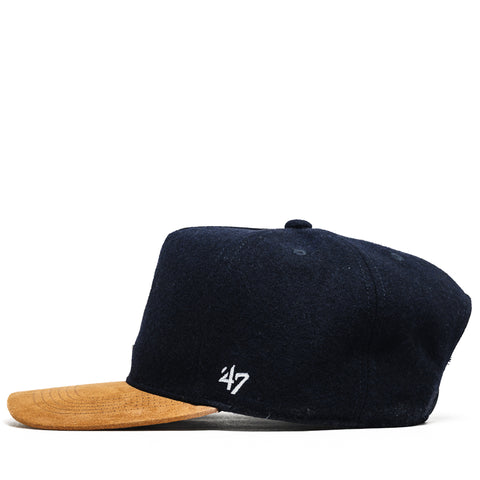 Politics x '47 Hitch Snapback - Navy/Suede