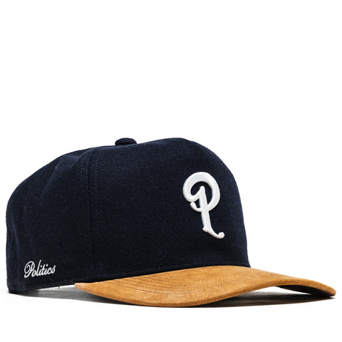 Politics x '47 Hitch Snapback - Navy/Suede