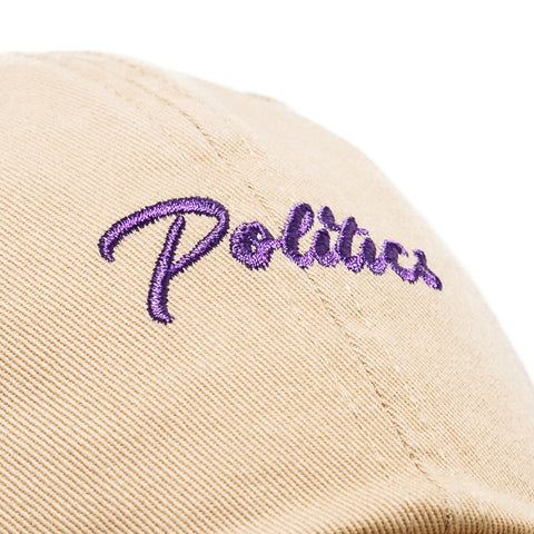 Politics x '47 Flat Script Strapback - Khaki
