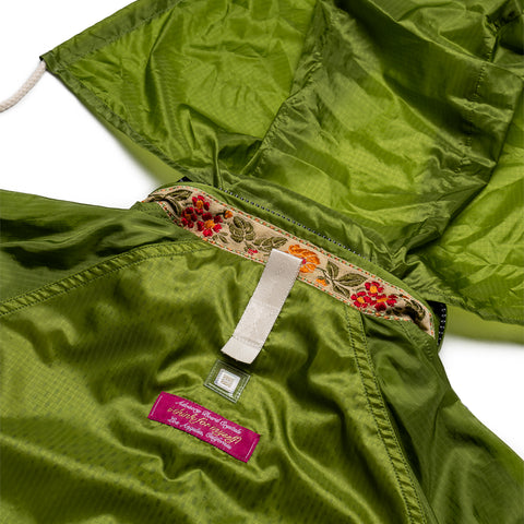 Advisory Board Crystals Art Track Jacket - Olive Green