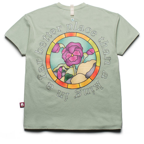 Advisory Board Crystals Voltaire Tee - Lily Green