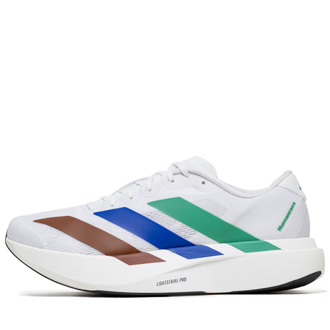 Humanrace x Adidas Adizero Evo SL - White/Semi Court Green