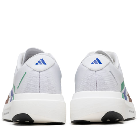 Humanrace x Adidas Adizero Evo SL - White/Semi Court Green