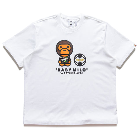 A Bathing Ape x Adidas Milo Tee - White