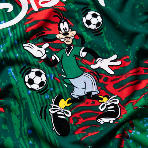 Brain Dead x Disney x Adidas L/S Jersey - Bold Green/Red