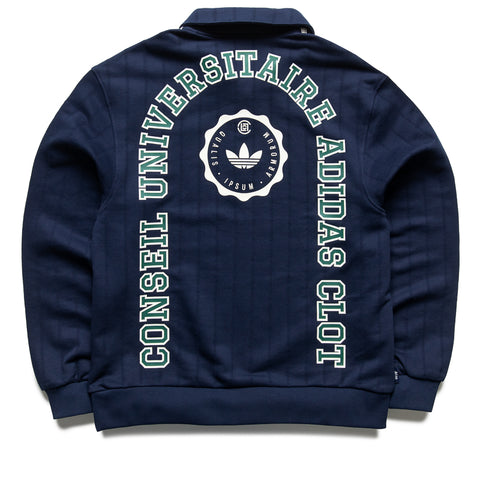 CLOT x Adidas Quarter Zip Sweatshirt - Night Indigo