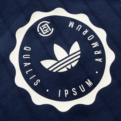 CLOT x Adidas Quarter Zip Sweatshirt - Night Indigo