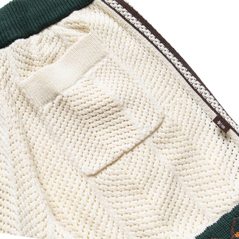 CLOT x Adidas Crochet Shorts - Cream White