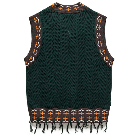 CLOT x Adidas Crochet Vest - Green Night