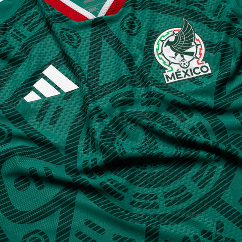 Adidas Mexico 26 Home Authentic Jersey - Bold Green