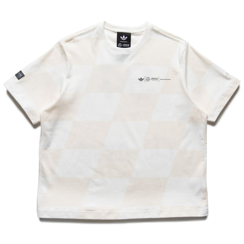 Adidas Bad Bunny x Mercedes AMG-PETRONAS F1 Team Tee - Core White/Chalk White