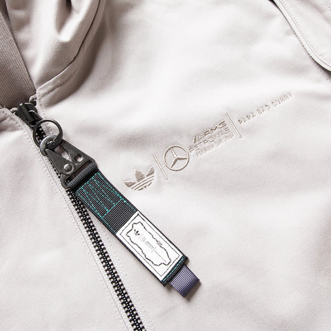 Adidas Bad Bunny x Mercedes AMG-PETRONAS F1 Team Zip Up Track Top - Clear Granite