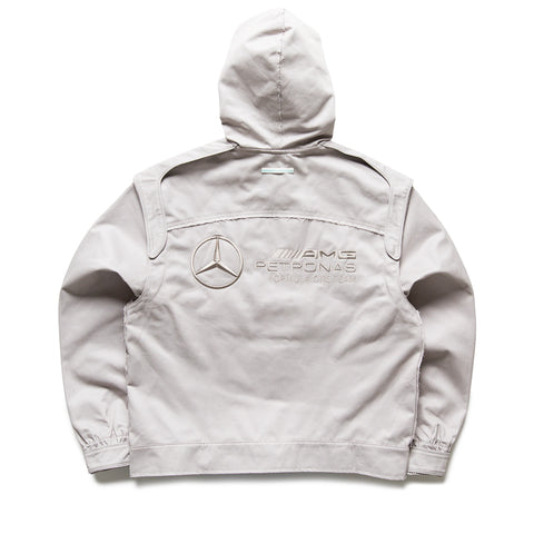 Adidas Bad Bunny x Mercedes AMG-PETRONAS F1 Team Zip Up Track Top - Clear Granite