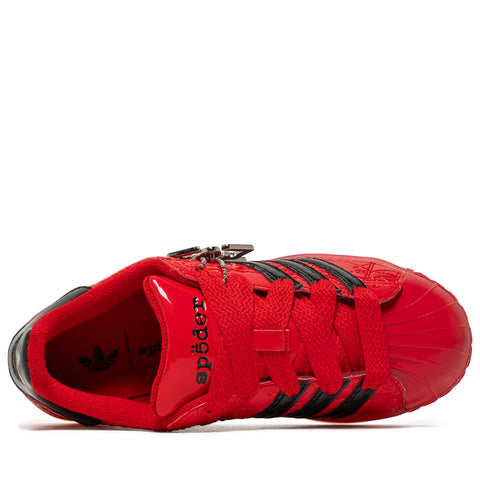 SP5DER x Adidas Superstar - Red/Core Black