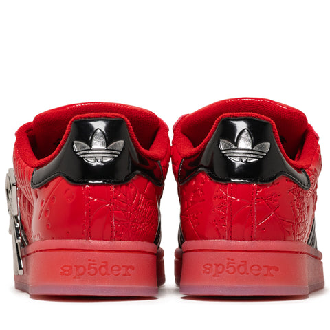 SP5DER x Adidas Superstar - Red/Core Black