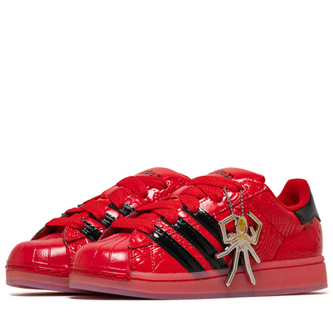 SP5DER x Adidas Superstar - Red/Core Black